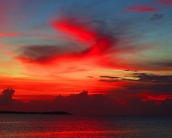 Sunset from Bar

